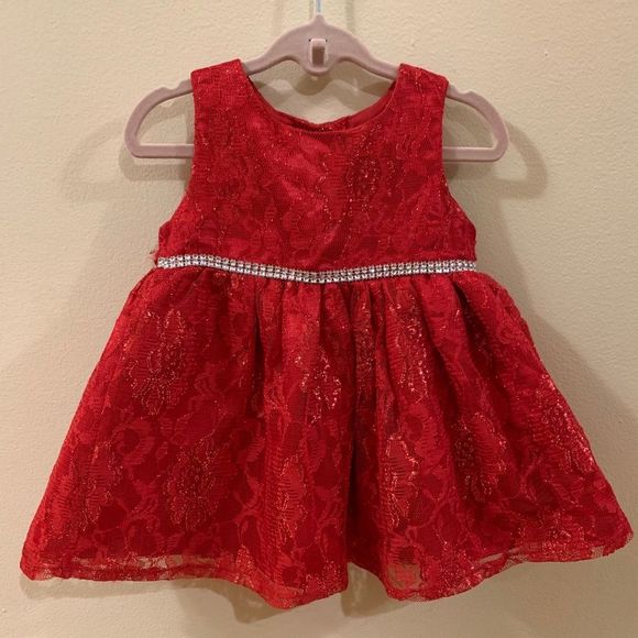 Red Formal/Holiday Dress - Picture 1 of 4